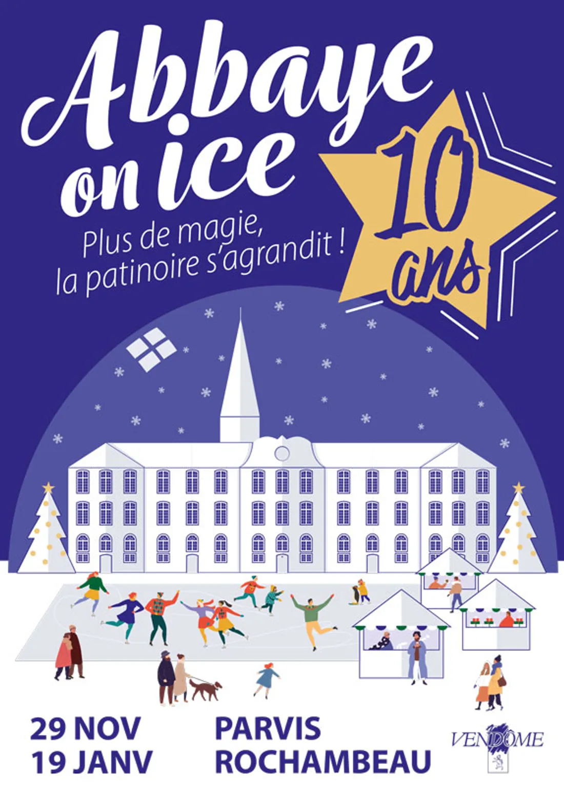 VENDÔME (41) - Patinoire : Abbaye On Ice 