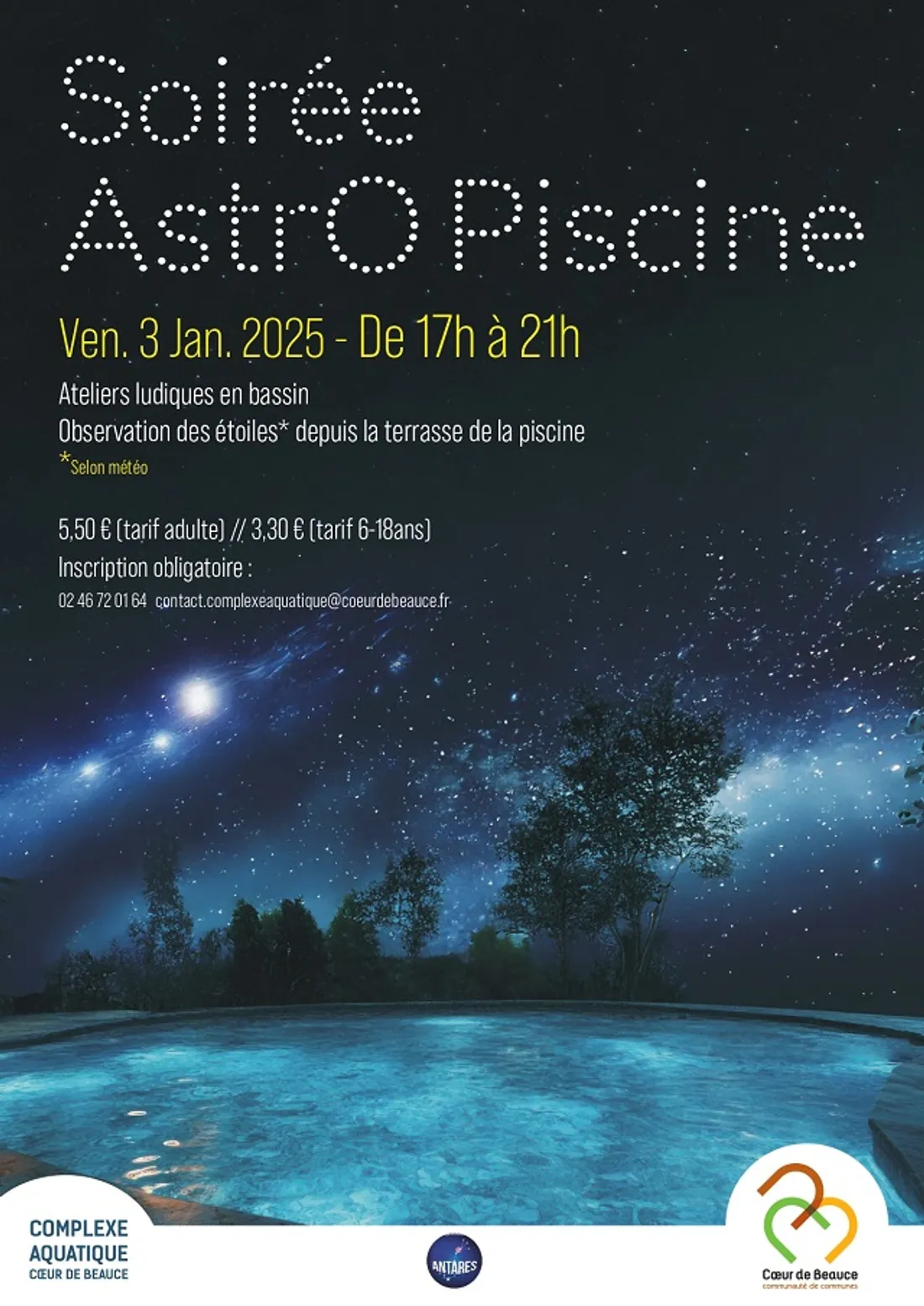 VOVES - Soirée AstrO Piscine
