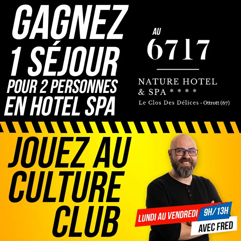 CULTURE CLUB DU VENDREDI 14 FÉVRIER