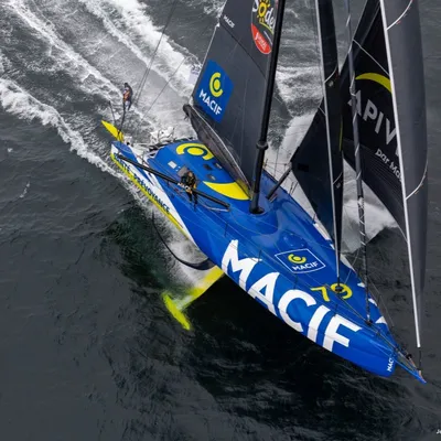 Charlie Dalin va passer la ligne d'arrivée du Vendée Globe ce matin !