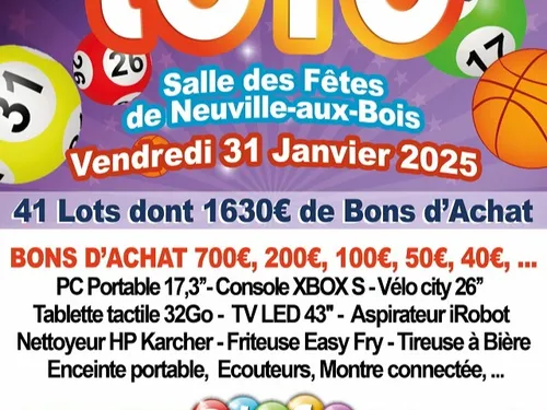 NEUVILLE-AUX-BOIS (45) - Loto du basket