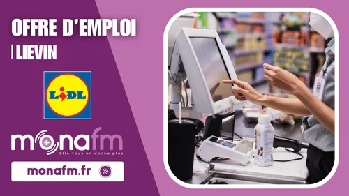 Le supermarché Lidl à Liévin recrute un équipier polyvalent [H/F]...