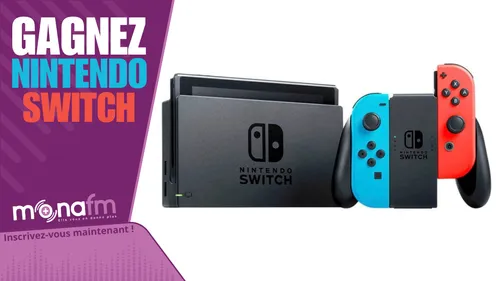 Gagnez votre Nintendo Switch pour Noël