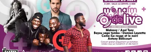 Gagnez vos places pour le Mona FM plus de live