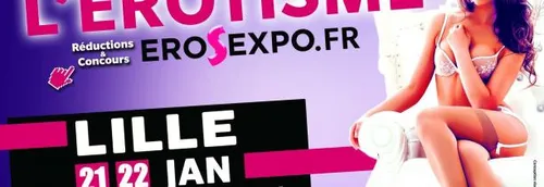 JEU TERMINE ! Vos entrées pour le SALON DE L'EROTISME 21 et 22 janvier