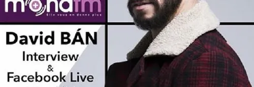 Vos places pour rencontrer DAVID BAN  ici   ce mercredi 26 juillet...