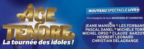 JEU TERMINE! Vos places pour AGE TENDRE