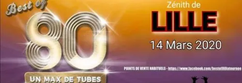 JEU TERMINE! Vos places pour BEST OF 80