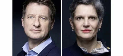 Yannick Jadot et Sandrine Rousseau qualifiés pour le 2nd tour de la...