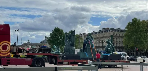 L'expo des chats de Geluck quitte Bordeaux plus tôt- En cause les...