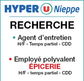 HYPER U Nieppe recrute