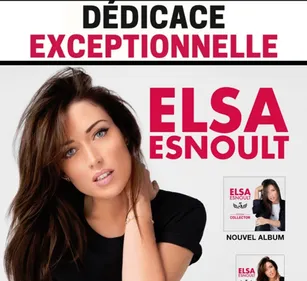 Dédicace d'Elsa Esnoult à Auchan Leers le 27 Octobre