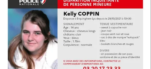 Une adolescente portée disparue dans le Nord