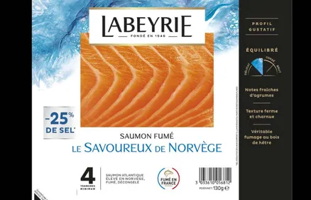 Un lot de saumon fumé norvégien de la marque Labeyrie rappelé en...