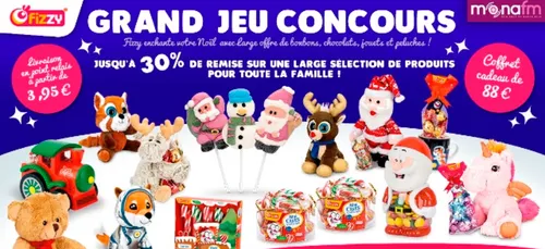 Des colis FIZZY à gagner pour Noël!