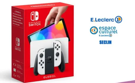 Gagnez votre Switch Oled avec station d'accueil et Joy-con blanches