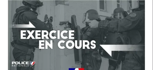 Le Raid en exercice à Merville aujourd'hui
