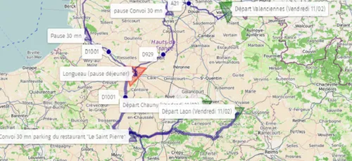 « convois de la liberté » au départ du nord des ce vendredi de...