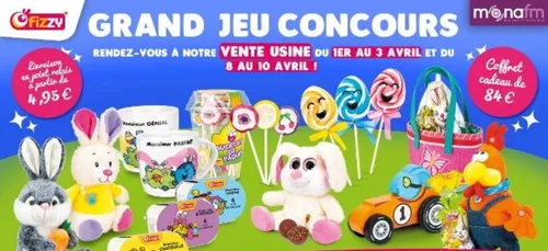 Gagnez vos colis FIZZY !