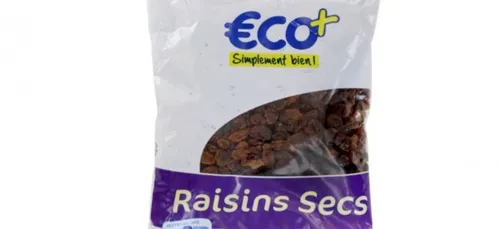 E.Leclerc lance une alerte sur des sachets de raisins secs de la...