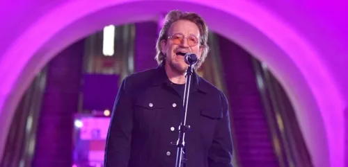 Hier, U2 a donné un concert dans le métro de Kiev