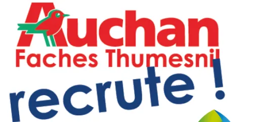 AUCHAN  recrute à Faches Thumesnil