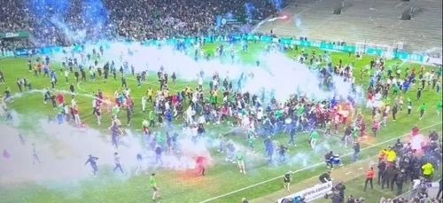 Des incidents hier après St Etienne/Auxerre