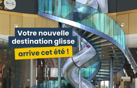 Un toboggan de 13 mètres de long arrive dans la galerie marchande...