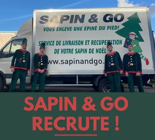 La société "Sapin & Go" recrute pour Noël