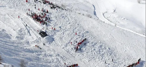 Une avalanche hier près de Tignes