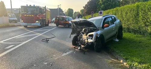 2 blessés graves sur la route hier