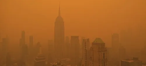 New York suffoque