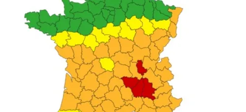 4 départements basculent en alerte rouge canicule !