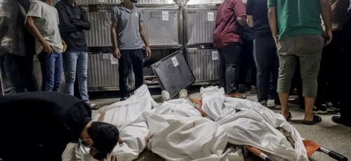 Au moins 200 morts après une frappe sur un hôpital de Gaza