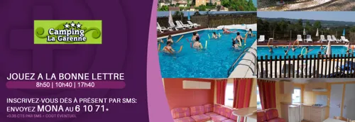 Vos vacances au CAMPING LA GARENNE