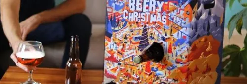Calendrier de l'Avent BEERY CHRISTMAS par Saveur Bière