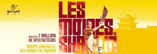 Vos places pour LES MOINES DE SHAOLIN