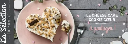 Gagnez votre CheeseCake Cookie Coeur