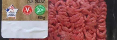 URGENT : Rappel produits  milliers de barquettes de viande hachée...