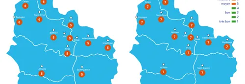 Un épisode de pollution de l'air, demain, dans le Nord et le Pas de...