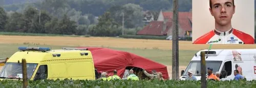 Le coureur amateur Niels de Vriendt âgé de 20 ans est décédé après...