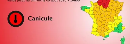 VIGILANCE ROUGE CANICULE pour les Hauts de France