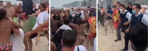 Plage de Blankenberge : Émeute et bagarre hier entre des jeunes et...