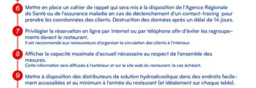 Nouveau protocole sanitaire anticipé, sous forme de charte, dans la...