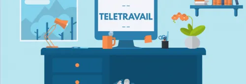 "Le télétravail, c’est un dispositif indispensable quand on voit le...