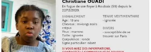 Disparition inquiétante : la police du Nord lance un appel à témoins