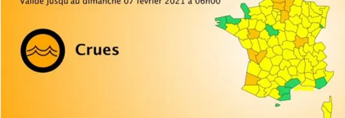 Météo-France place ce matin neuf départements en vigilance orange...