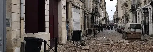 Bordeaux : Une explosion a provoqué l'effondrement d'un immeuble ce...