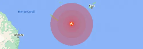 Un séisme de magnitude 7,7 s'est produit au large de la...