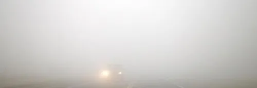 Du brouillard encore ce matin